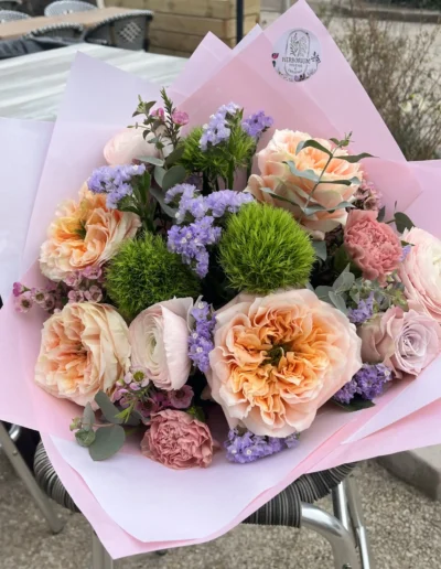 bouquet de fleurs francaise cree par herborium