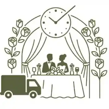 picto livraison et installation fleuriste mariage poitiers